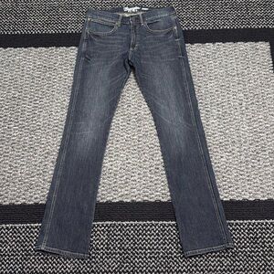 Wrangler Retro Jeans Men’s 32 Stretch Dark Wash Western Workwear Outdoor